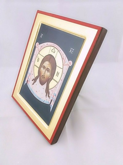 Icona volto di Ges&ugrave; 18x23 cm