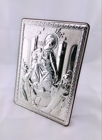 QUADRO CAPOLETTO POMPEI 33X23 ARGENTO