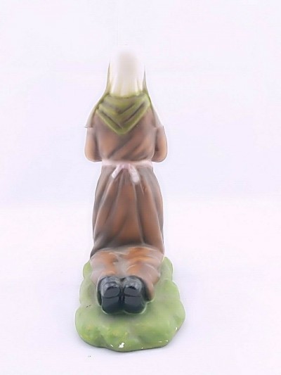 STATUA GESSO S. BERNARDETTA CM.30