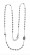 COLLANA 3 DECINE IN ARGENTO 925