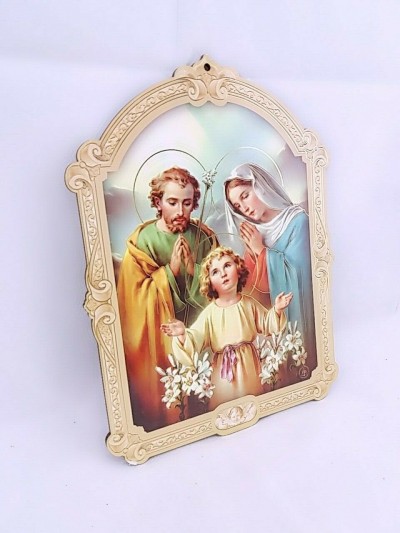 Quadretto Sacra Famiglia 16x23 cm
