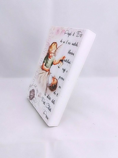 QUADRETTO 10X15 IN LEGNO LINEA WITE CHIC