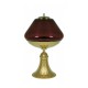 LAMPADA ROSSA SU BASE