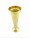 VASO OTTONE CESELLATO A MANO 29 CM