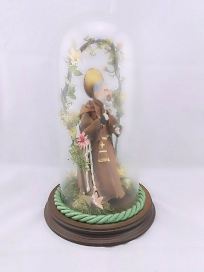 Statua Padre Pio in Campana Alta 23cm