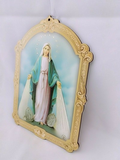 Quadretto Madonna Miracolosa 16x23 cm